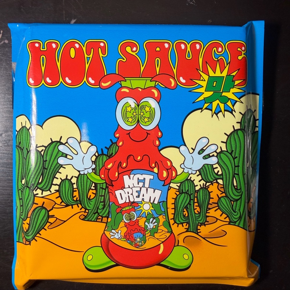 Colorful Hot Sauce Graphic Bag